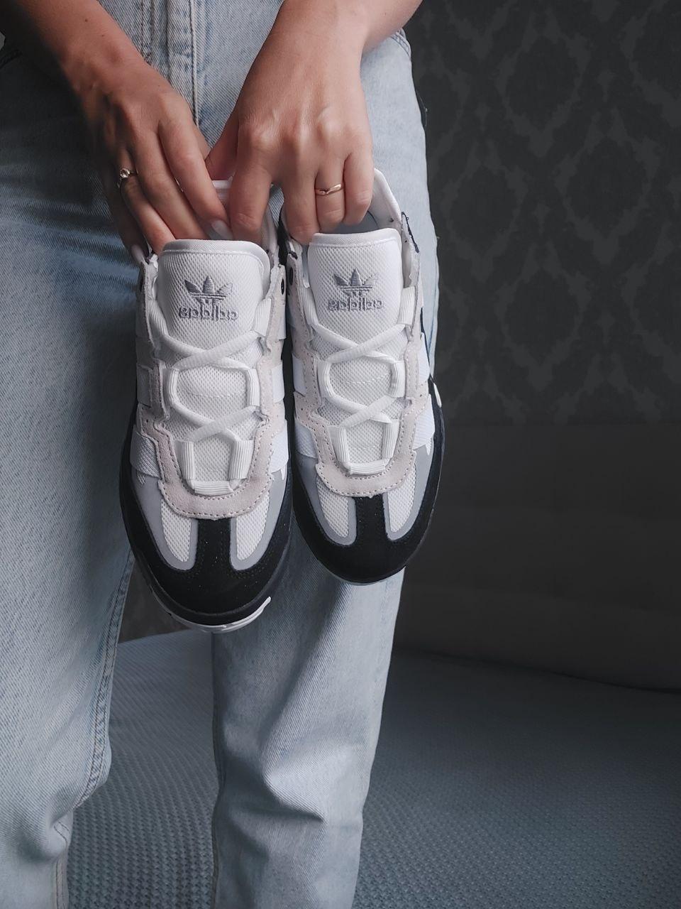 Adidas Niteball White Black v3