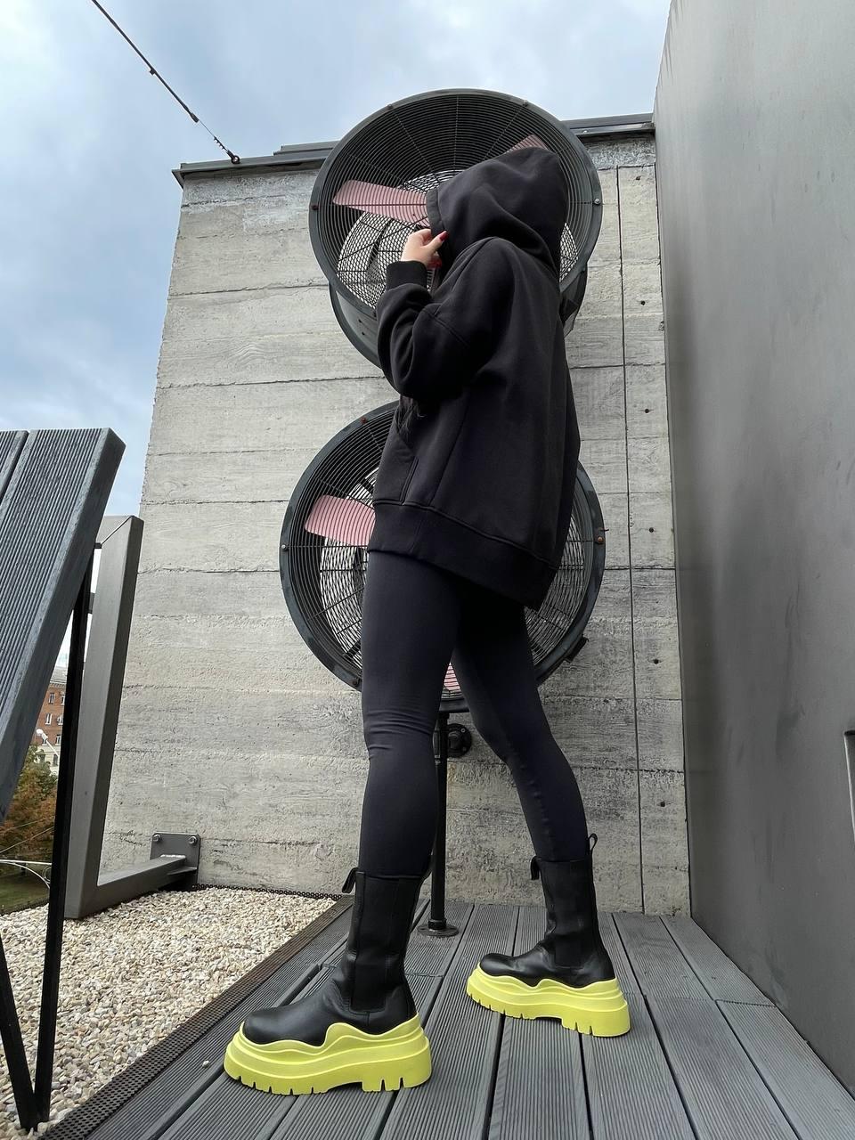 Bottega Veneta Black Yellow (No logo)