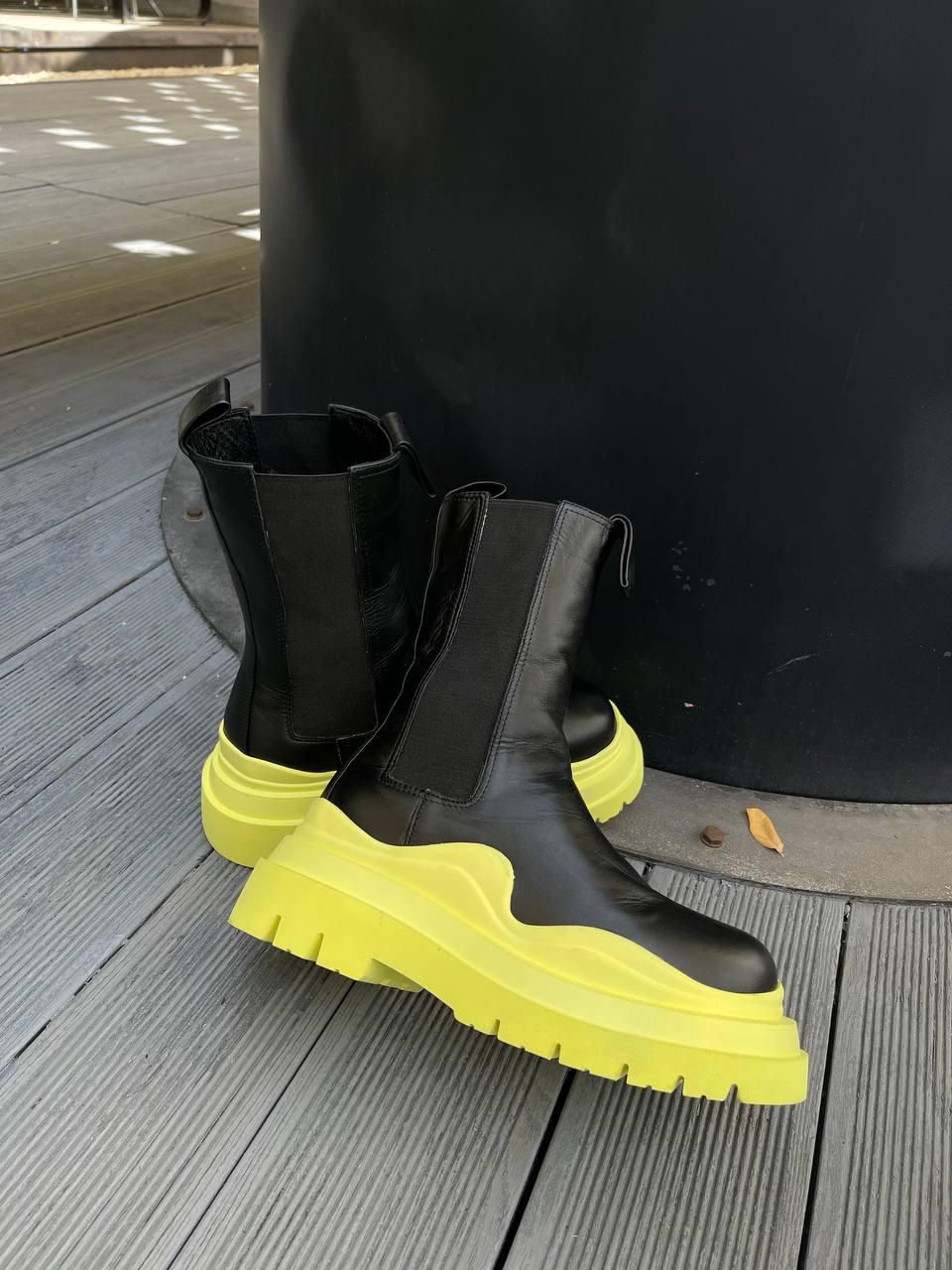 Bottega Veneta Black Yellow (No logo)