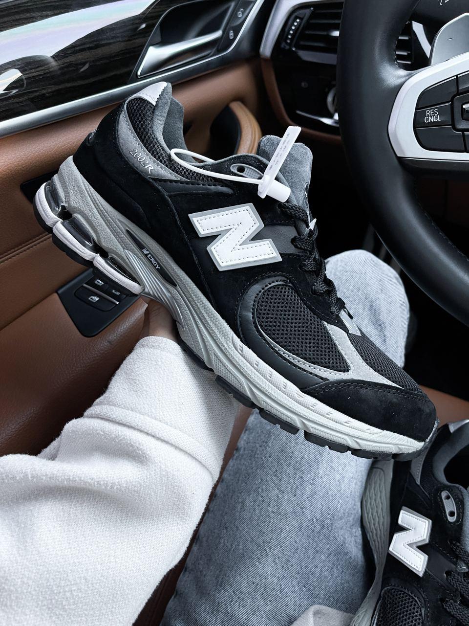 New Balance 2002R Black White
