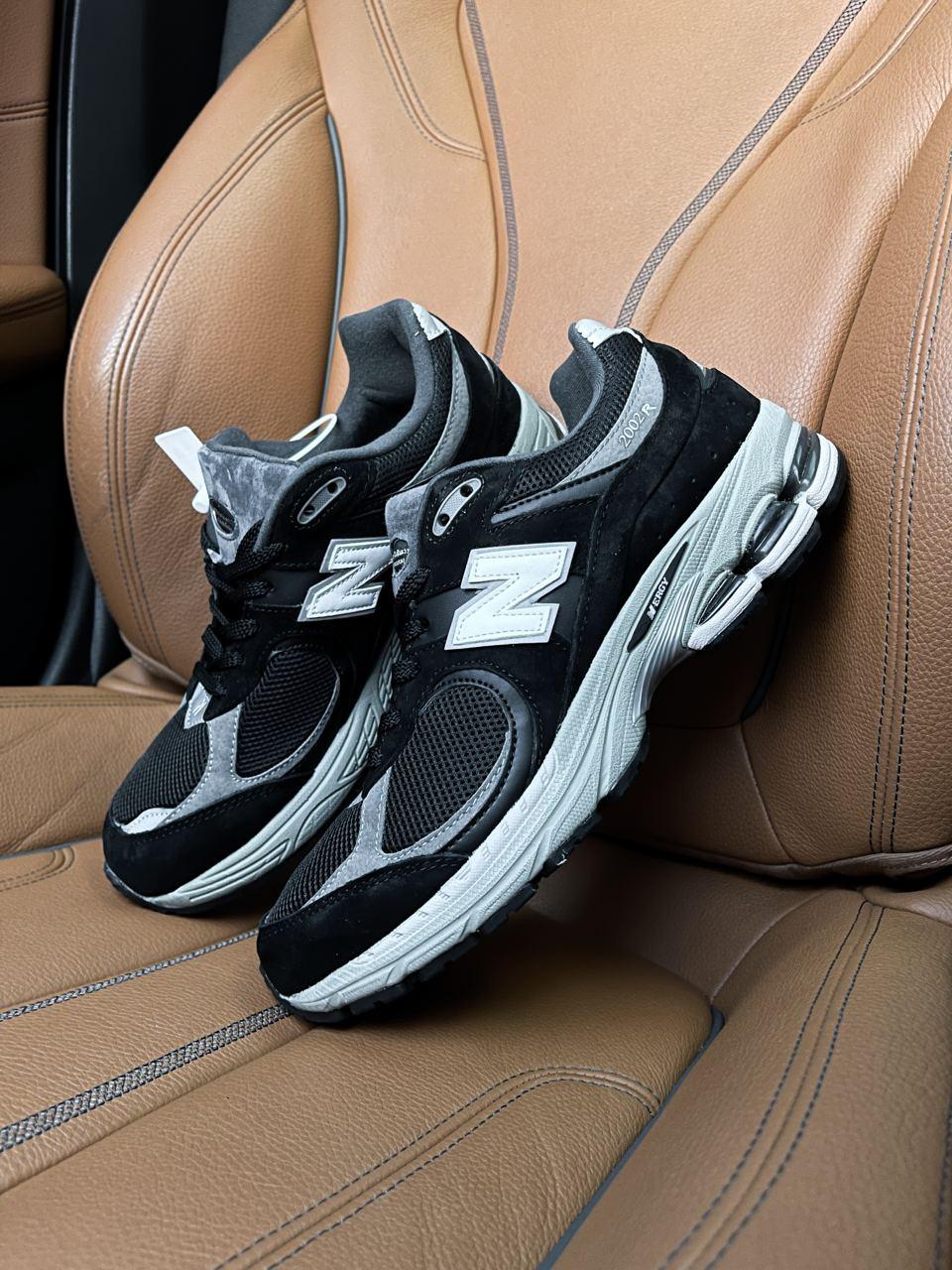 New Balance 2002R Black White