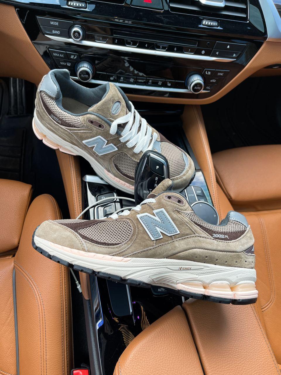 New Balance 2002R Olive Suede