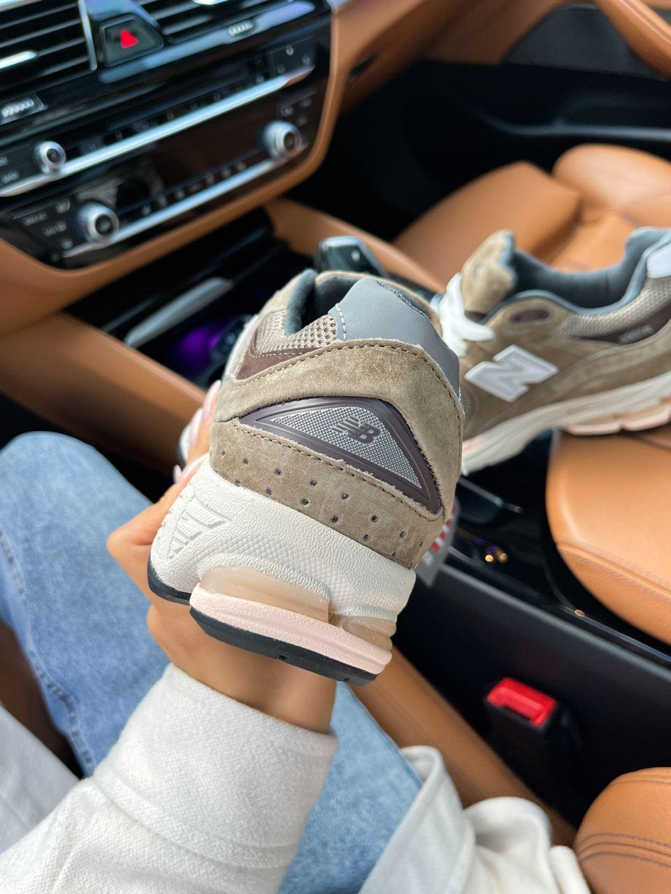 New Balance 2002R Olive Suede