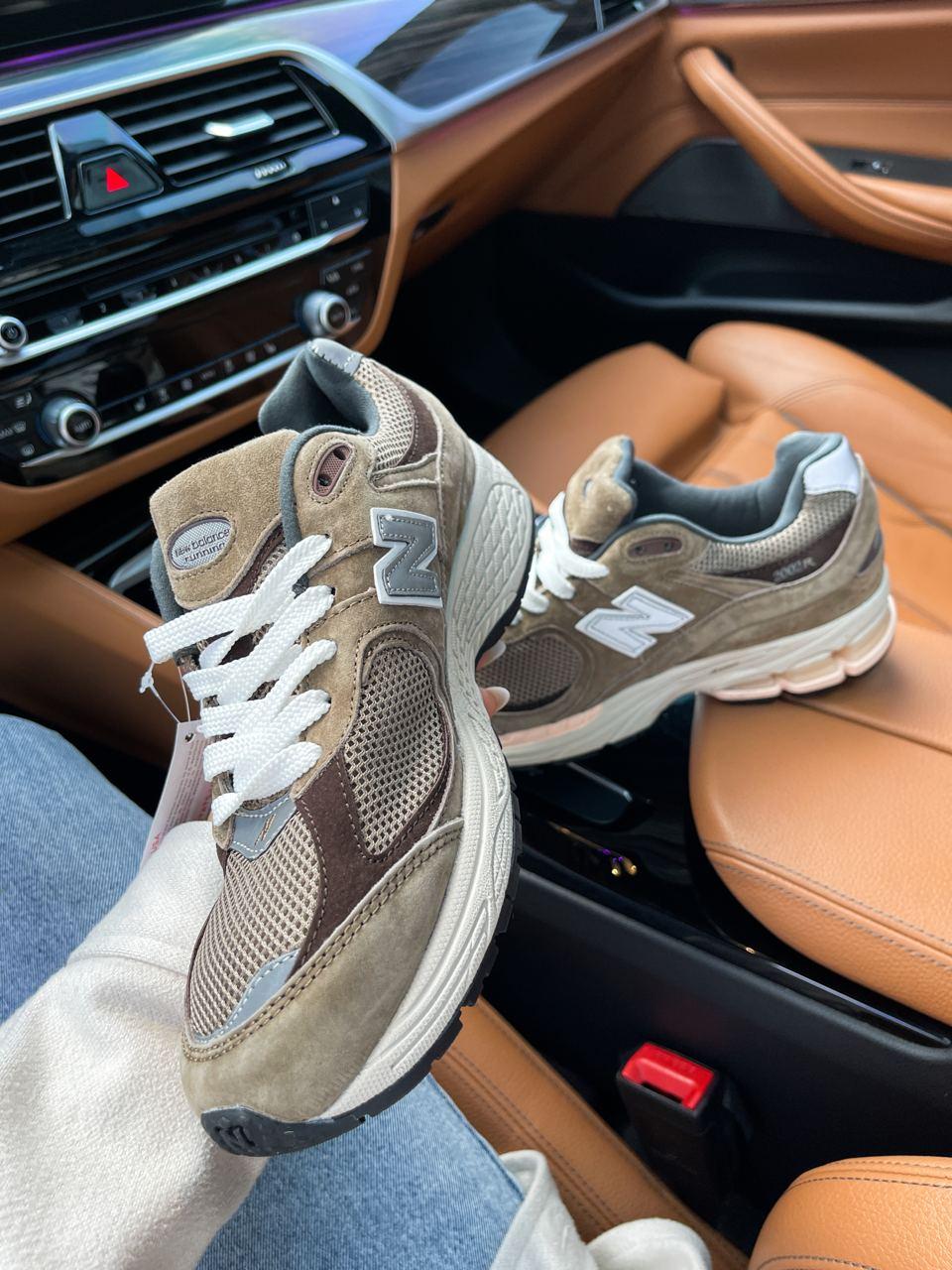 New Balance 2002R Olive Suede