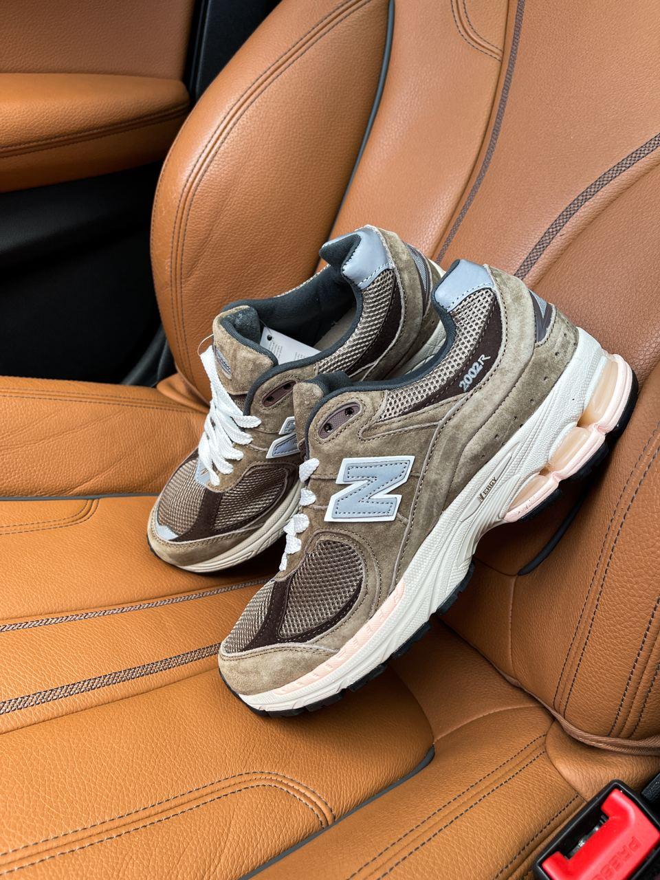 New Balance 2002R Olive Suede