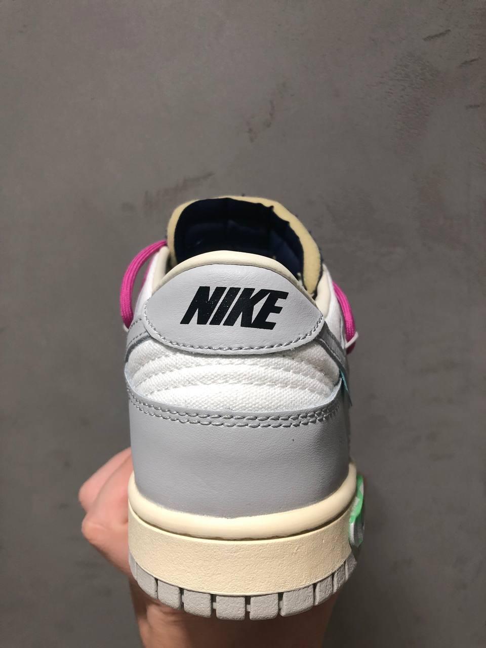 Nike SB Dunk Low OFF-WHITE Purple Laces