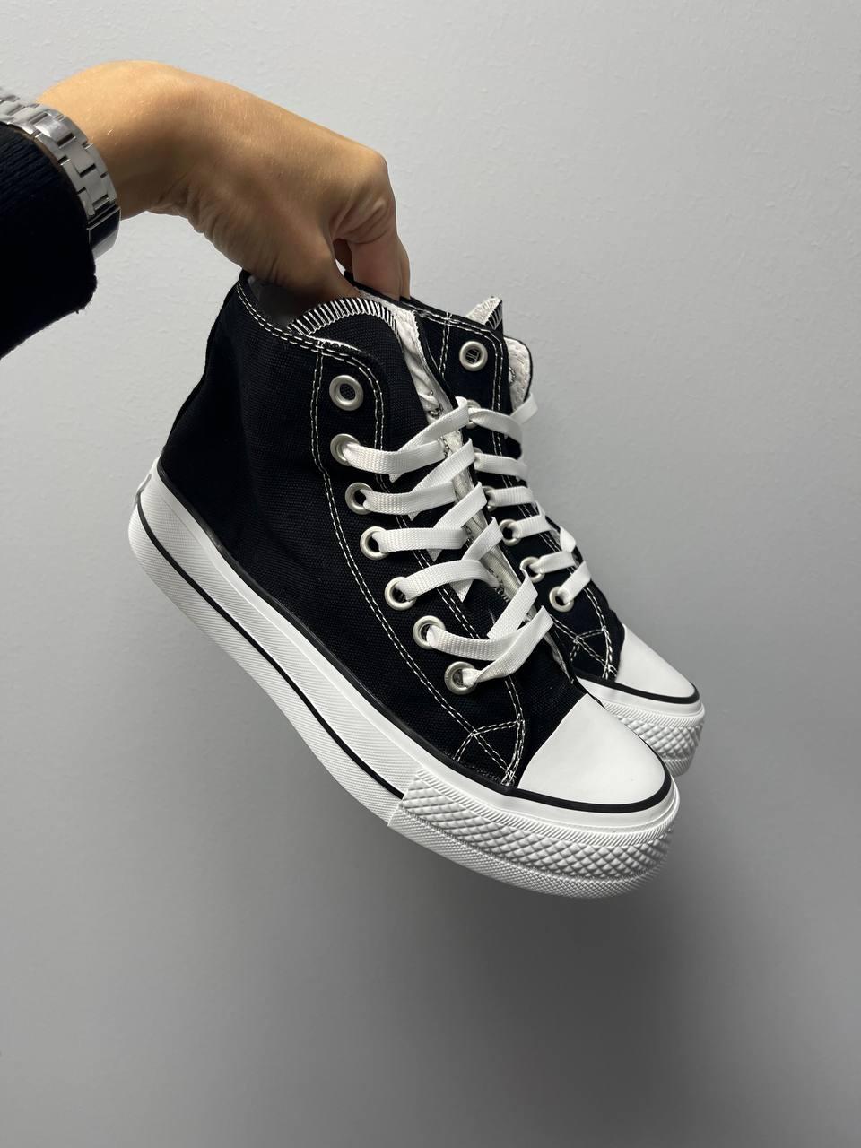 Converse Hight x Chuck Taylor Platform Black v2