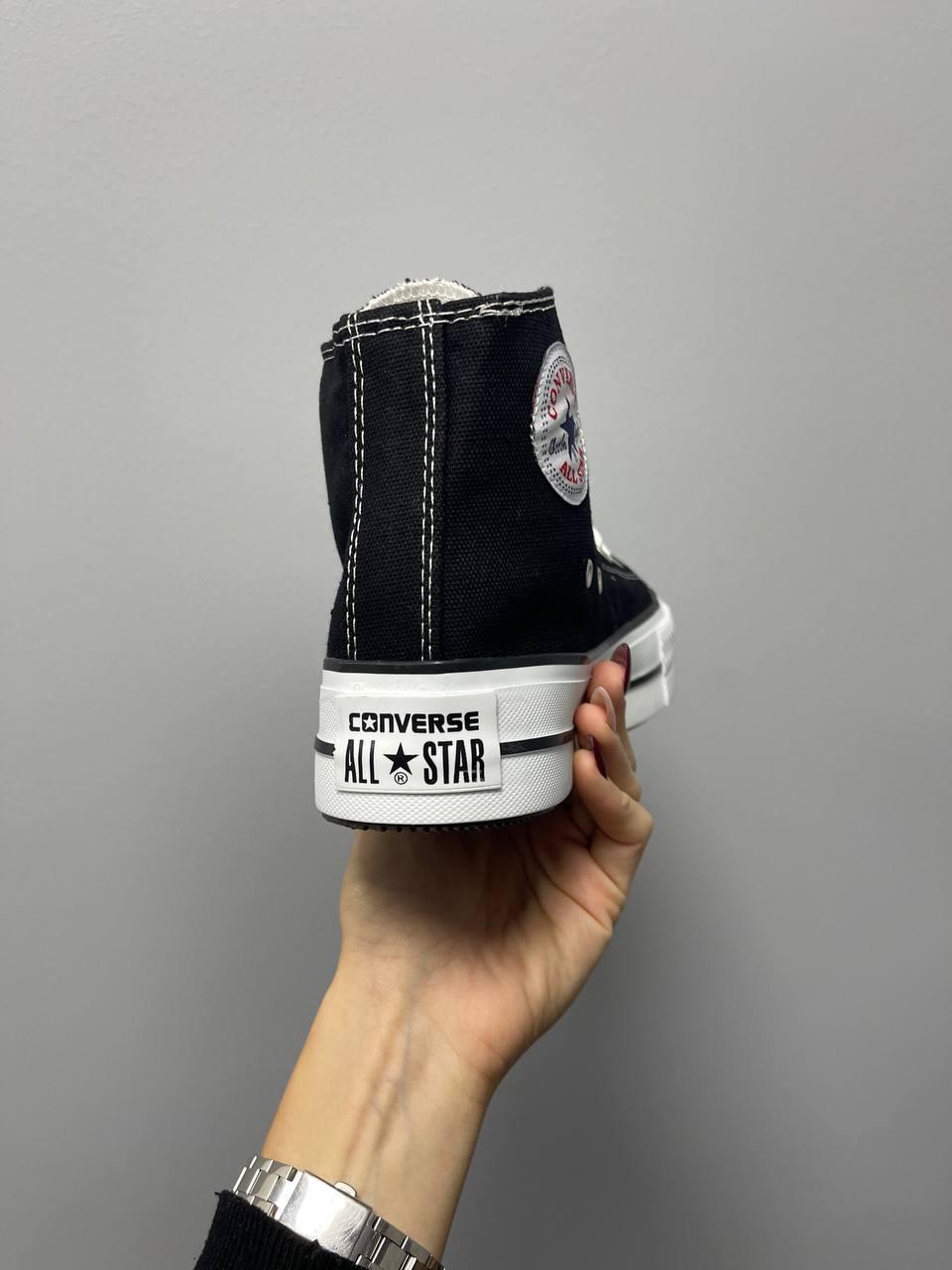 Converse Hight x Chuck Taylor Platform Black v2