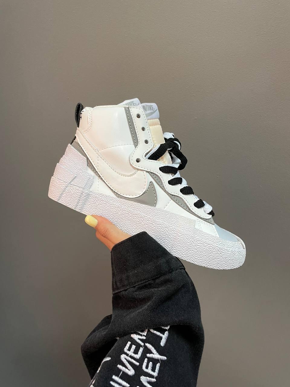 Nike Blazer x Sacai White Black