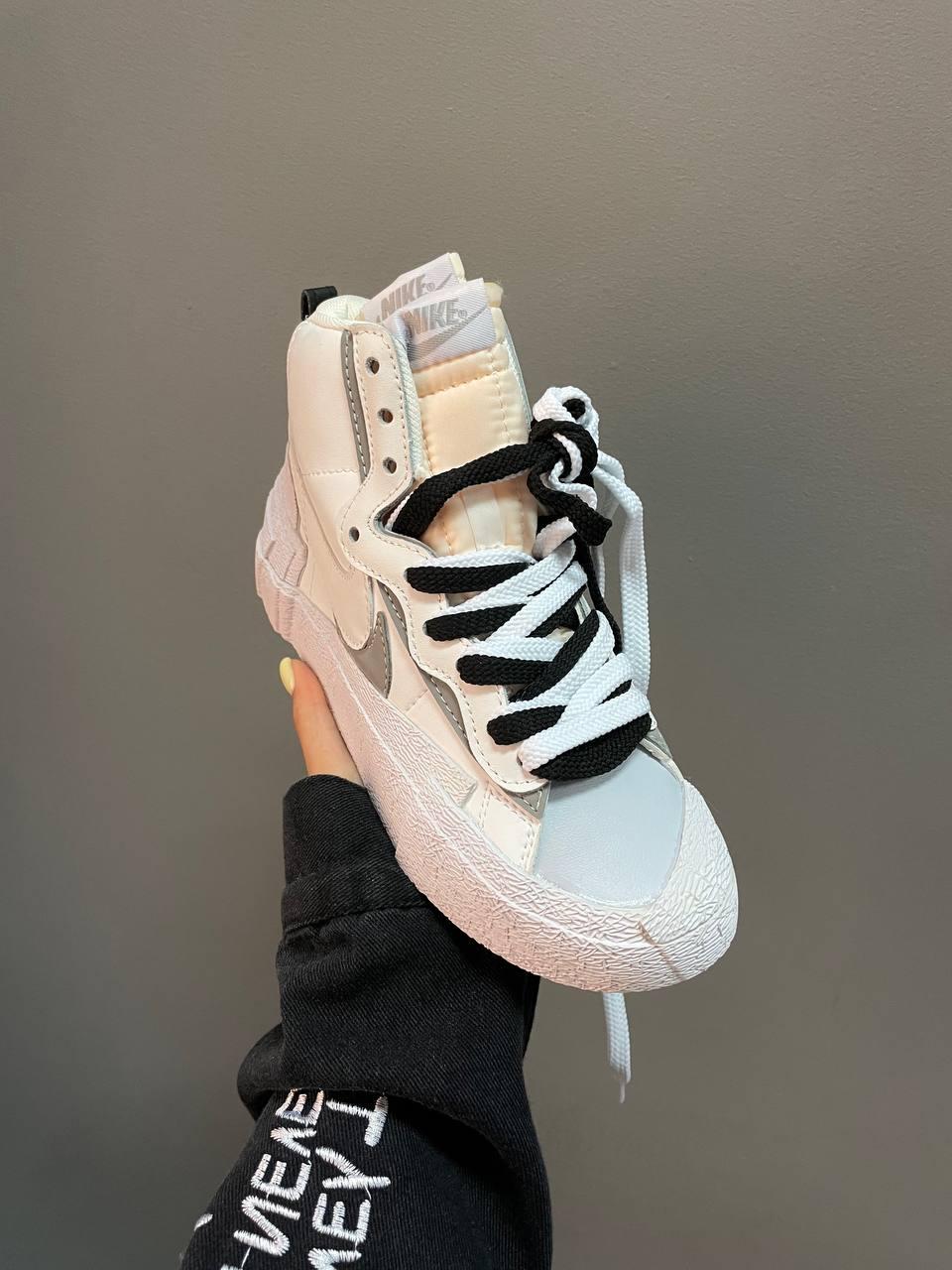 Nike Blazer x Sacai White Black