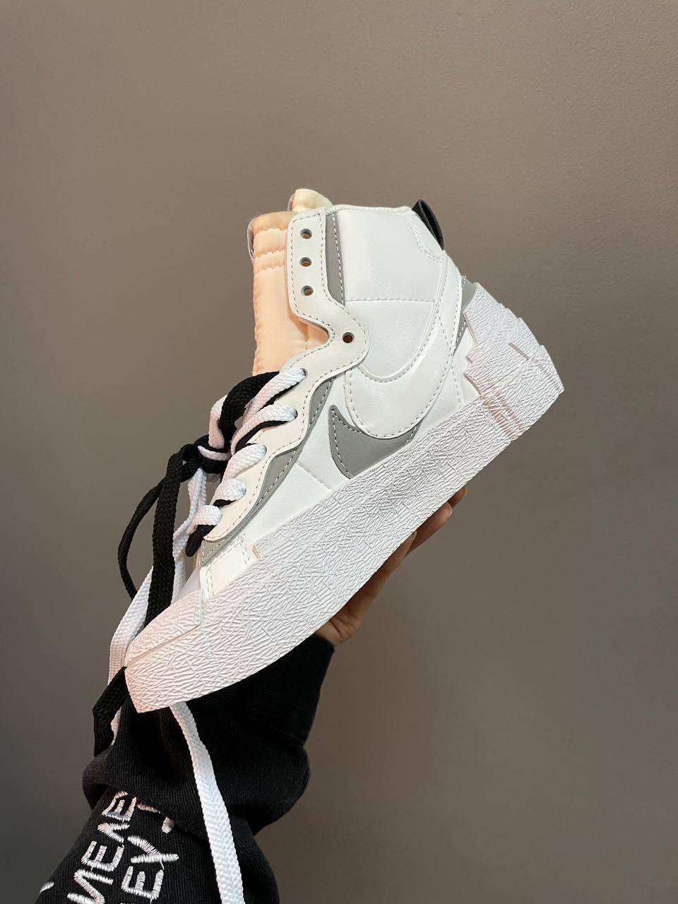 Nike Blazer x Sacai White Black