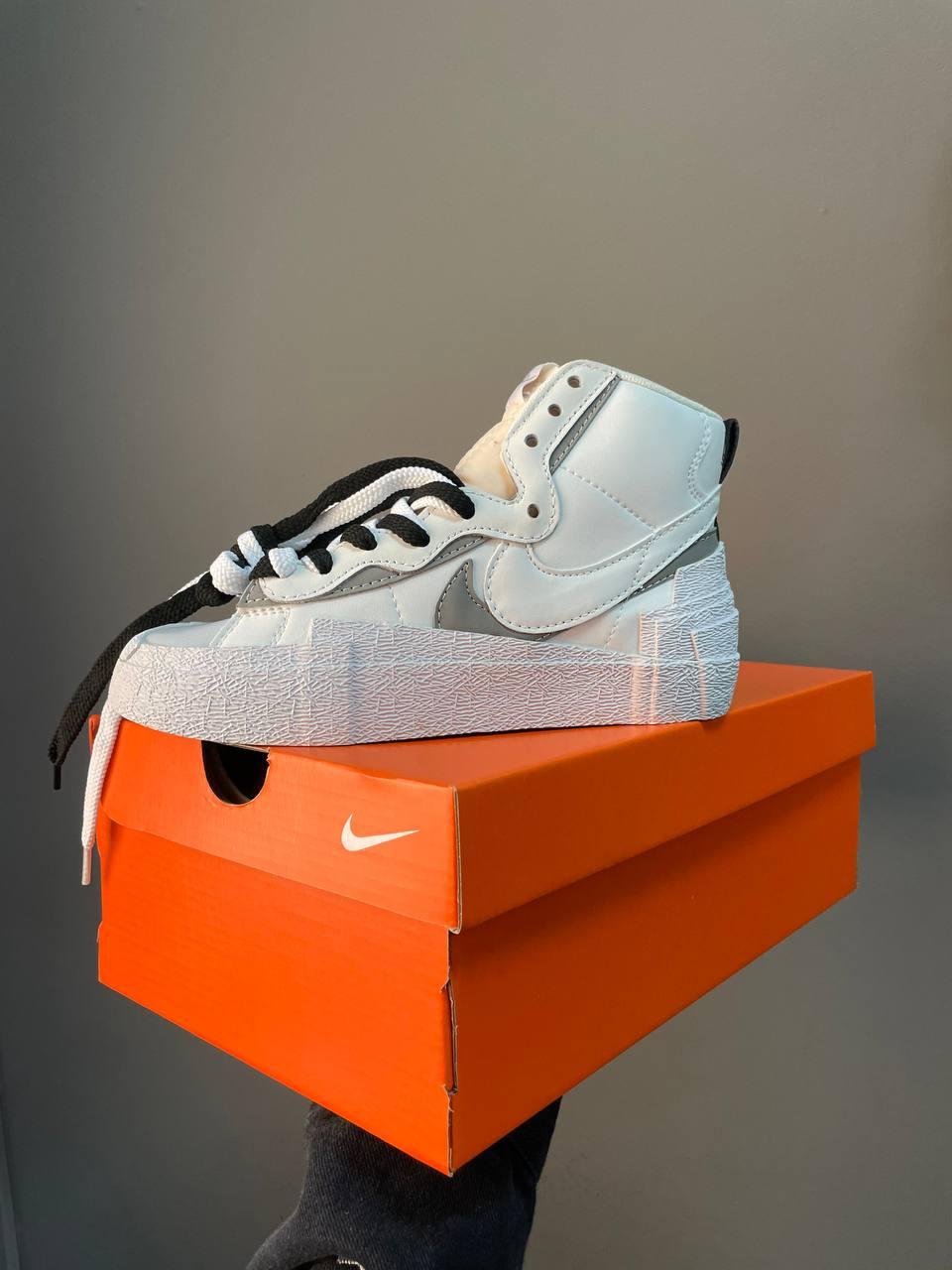 Nike Blazer x Sacai White Black