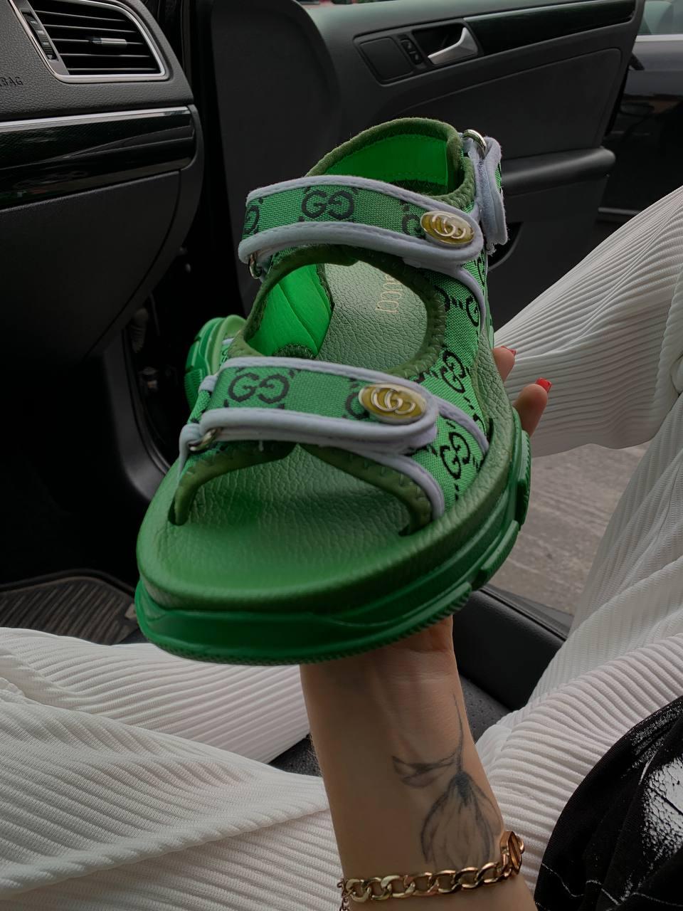 Gucci Sandals Green