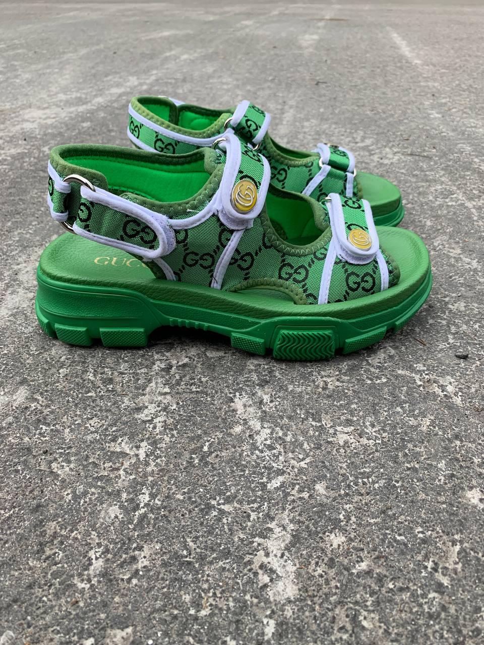 Gucci Sandals Green