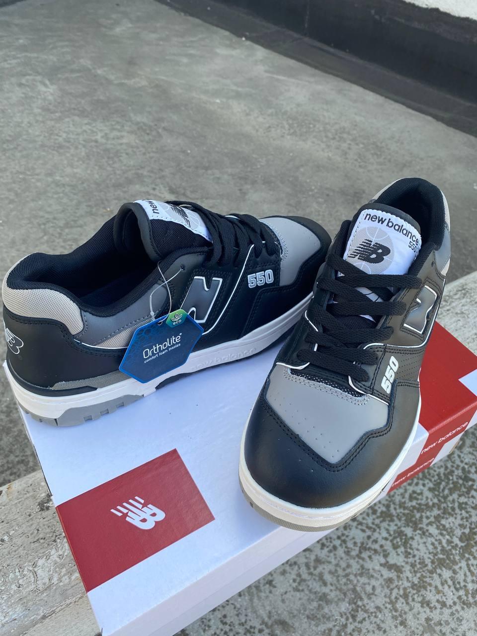 New Balance 550 Grey Black
