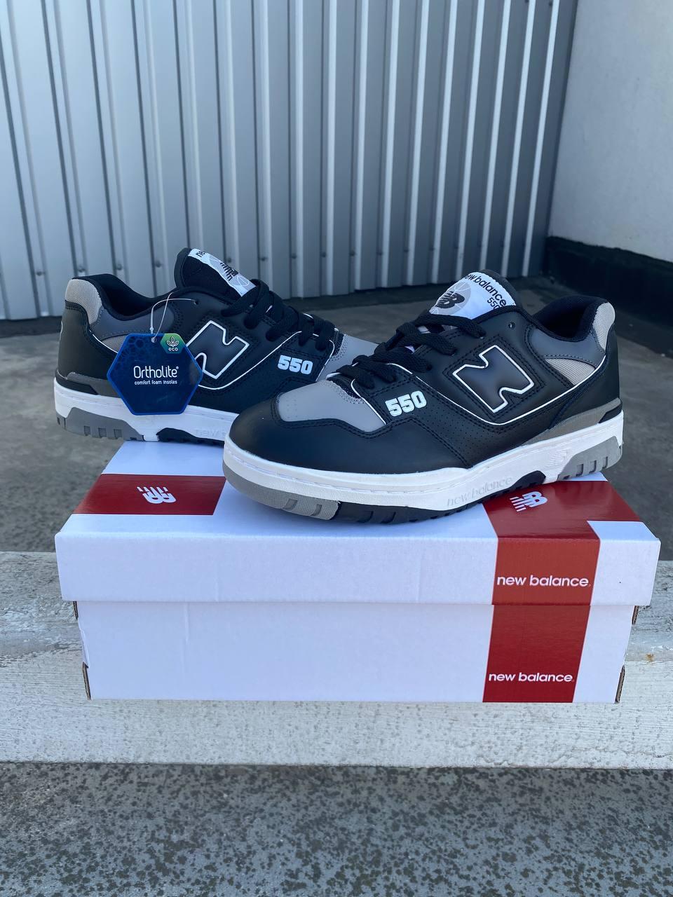 New Balance 550 Grey Black