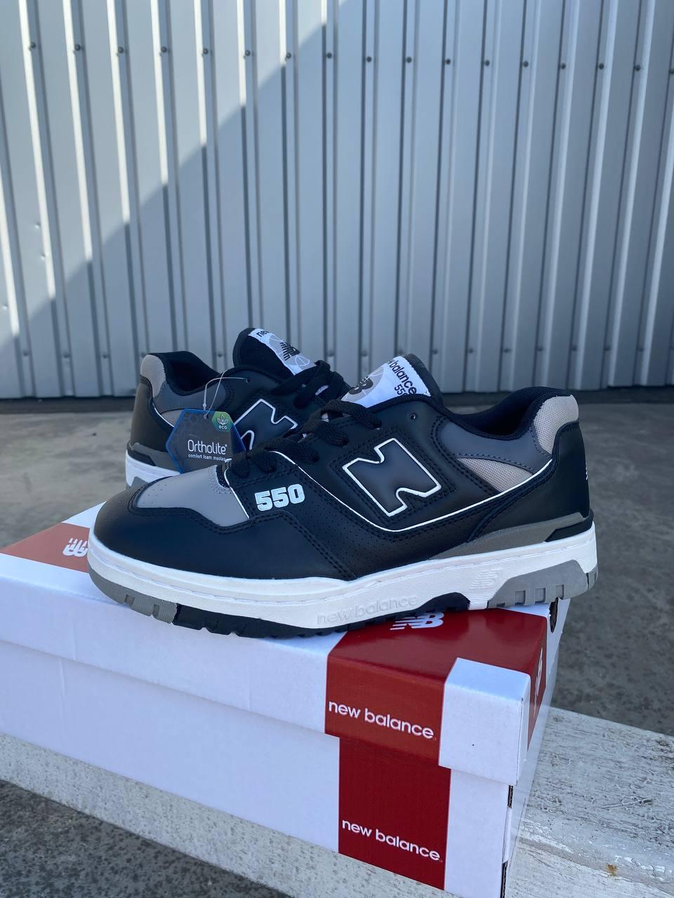 New Balance 550 Grey Black