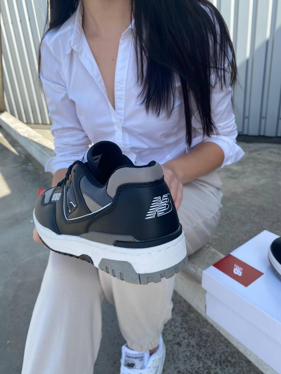New Balance 550 Grey Black