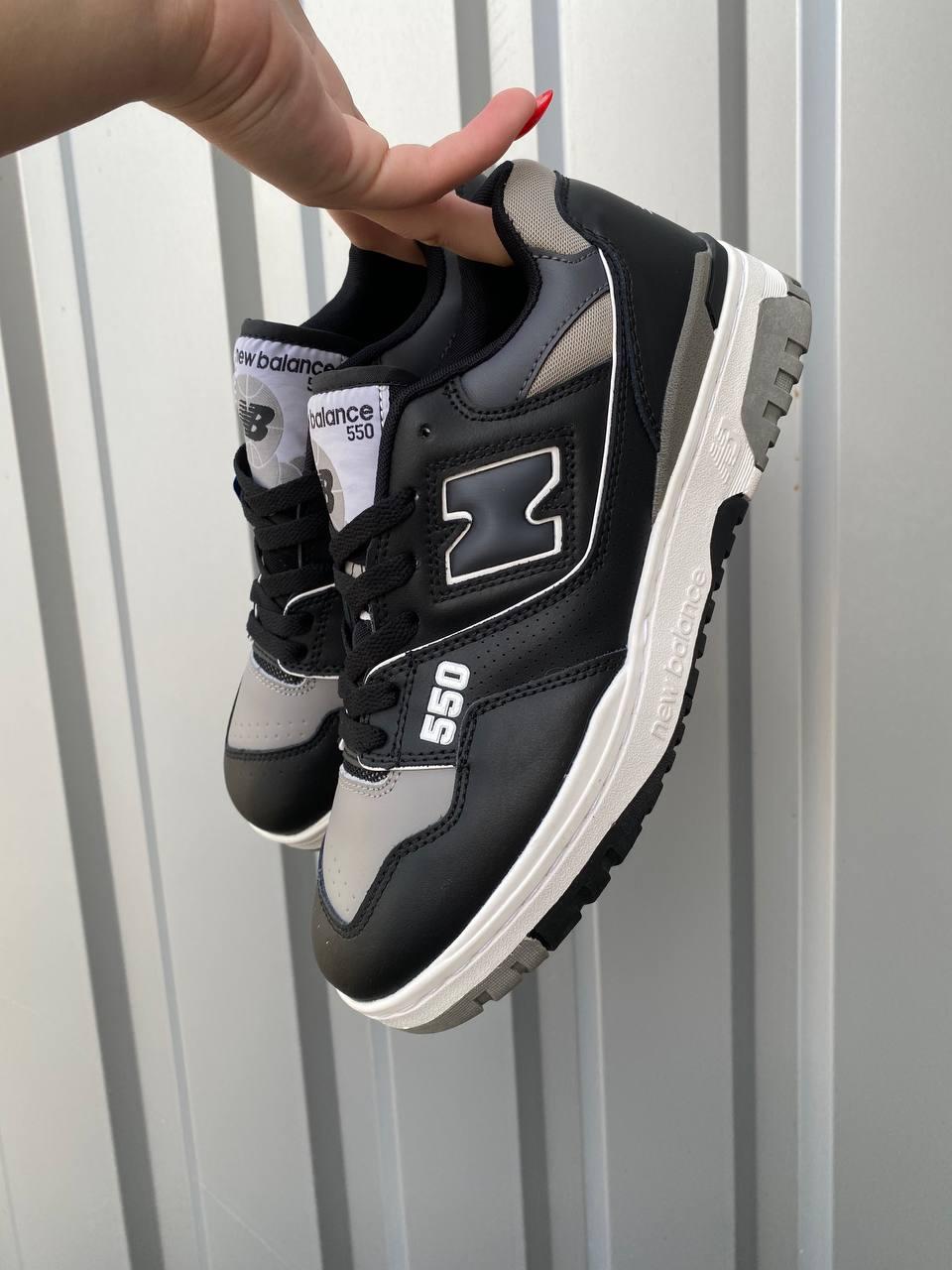 New Balance 550 Grey Black
