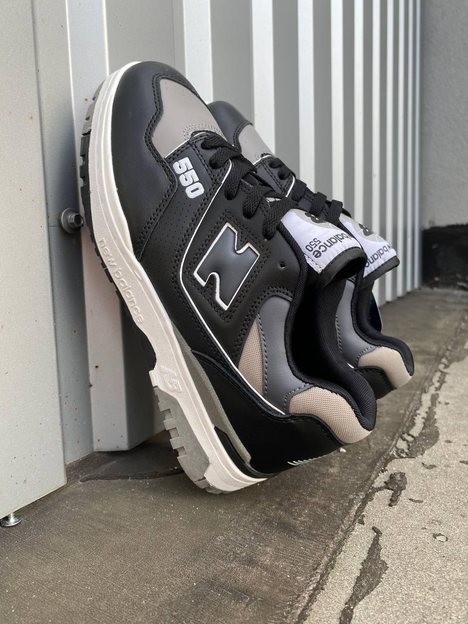 New Balance 550 Grey Black