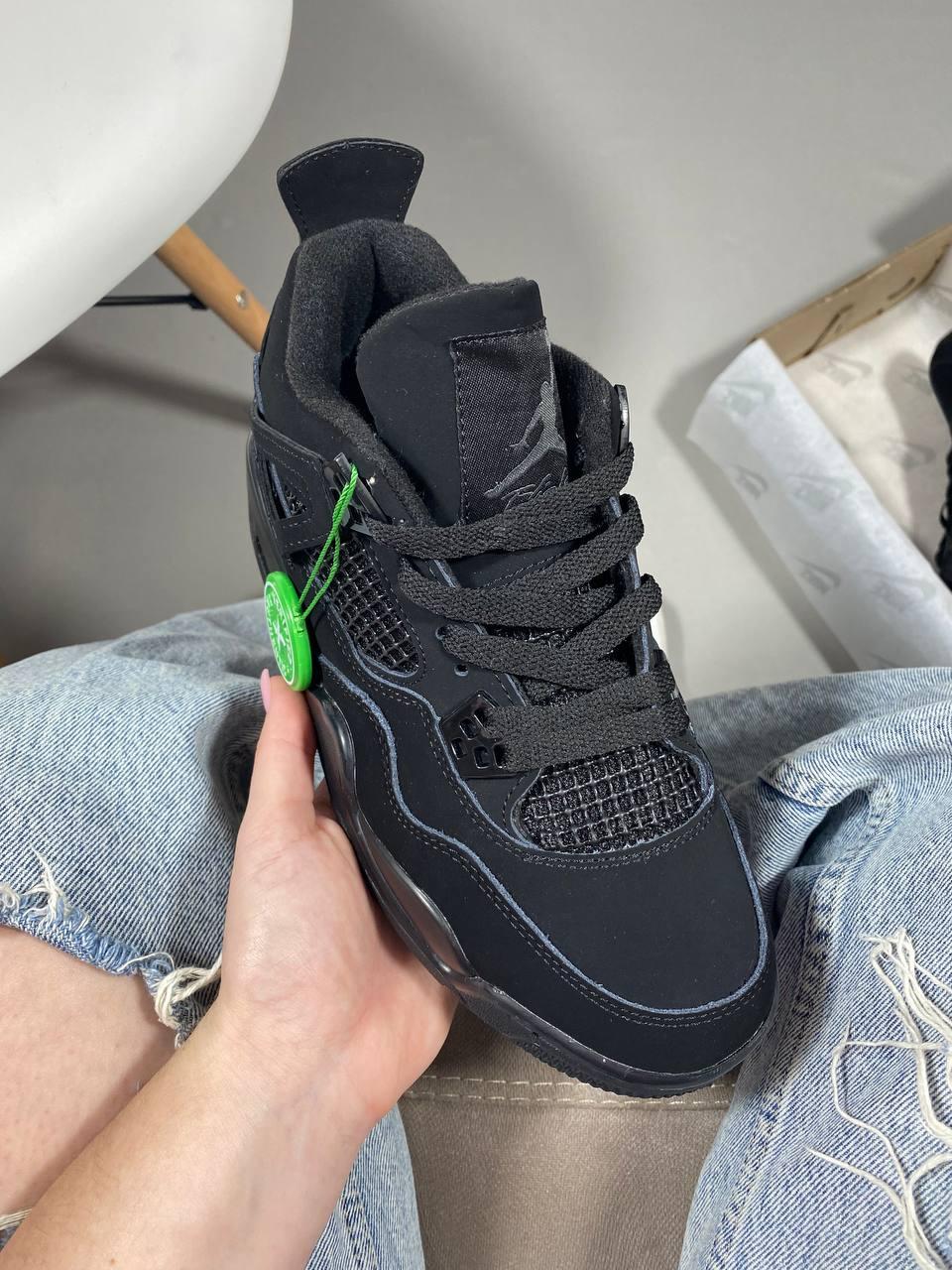 Nike Air Jordan Retro 4 Black Cat