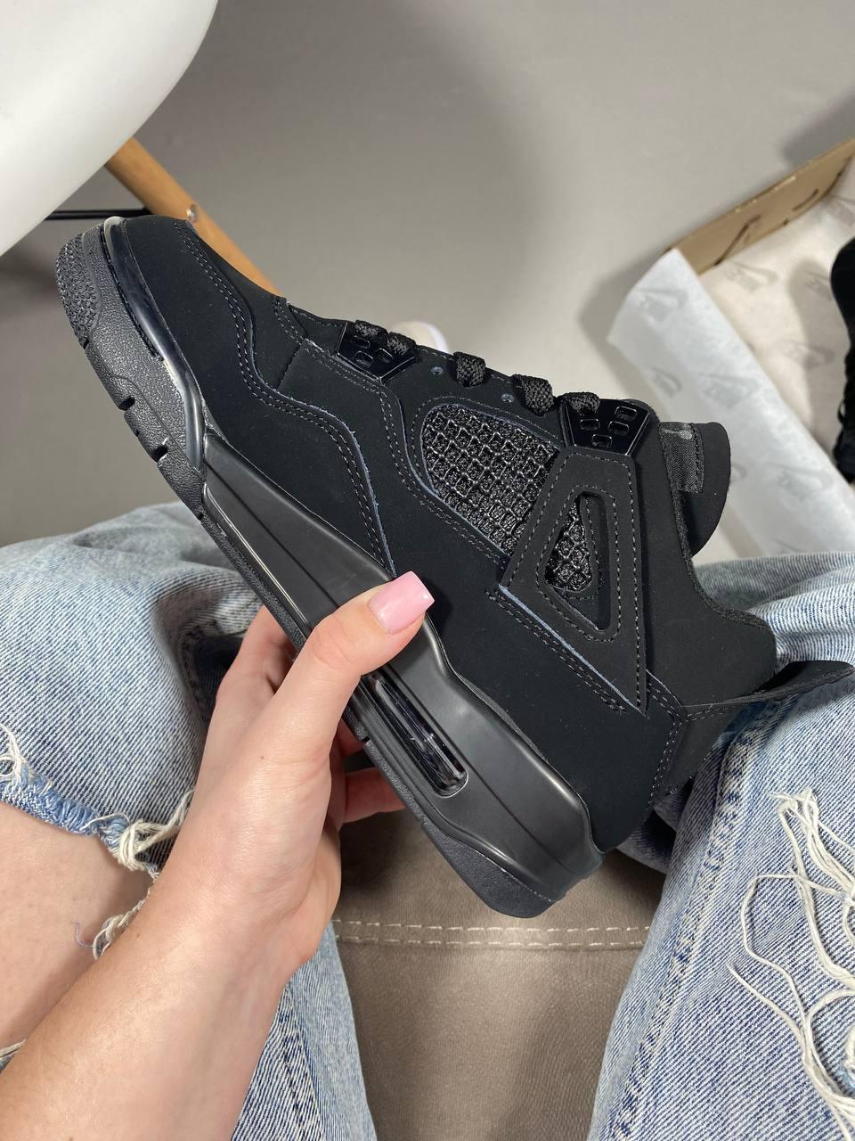 Nike Air Jordan Retro 4 Black Cat