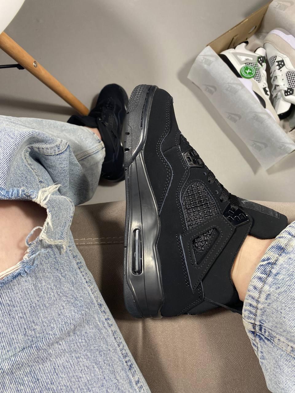 Nike Air Jordan Retro 4 Black Cat