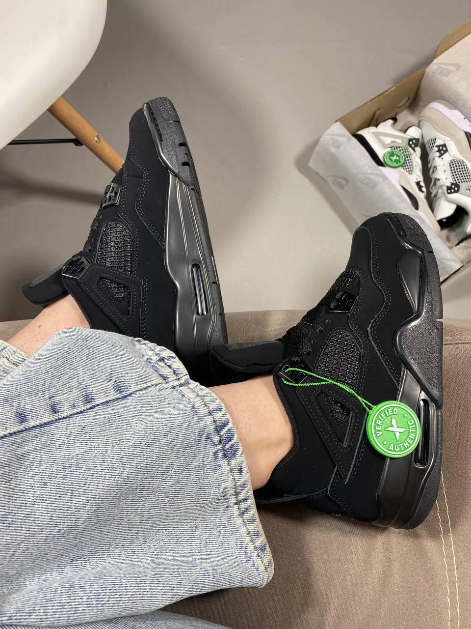Nike Air Jordan Retro 4 Black Cat