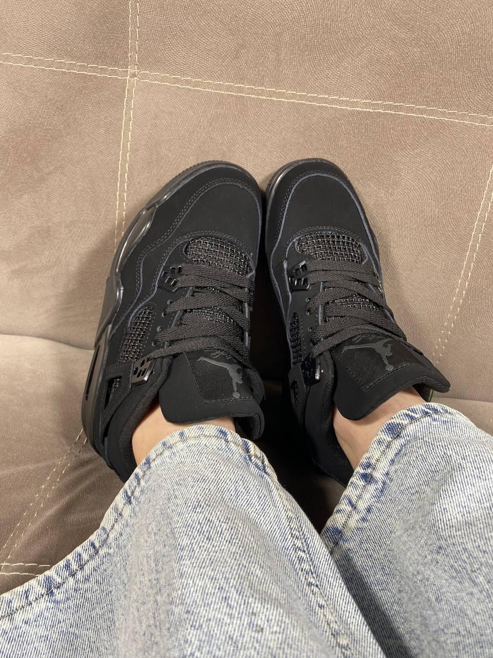 Nike Air Jordan Retro 4 Black Cat