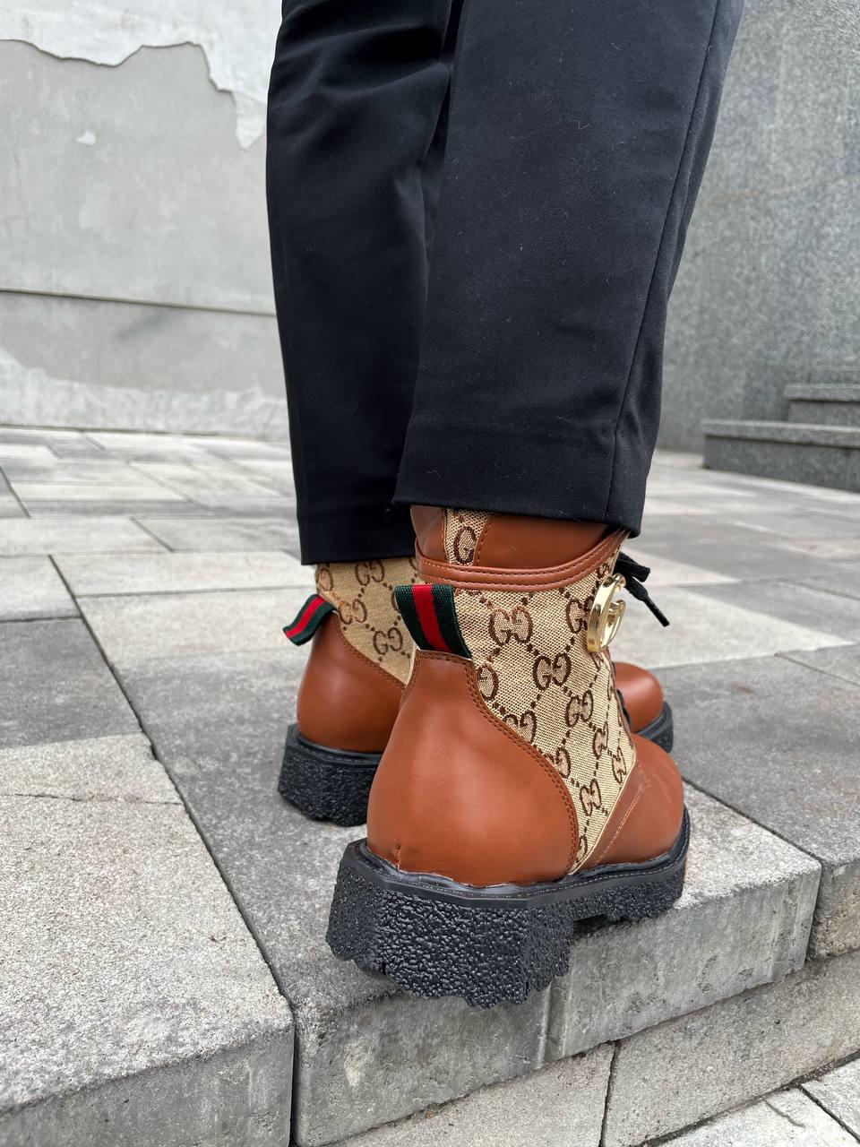 Gucci Boots Ginger Fur