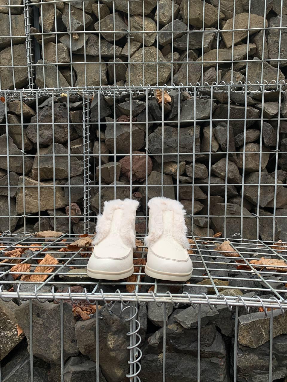 NoName Open walk loafer milk leather