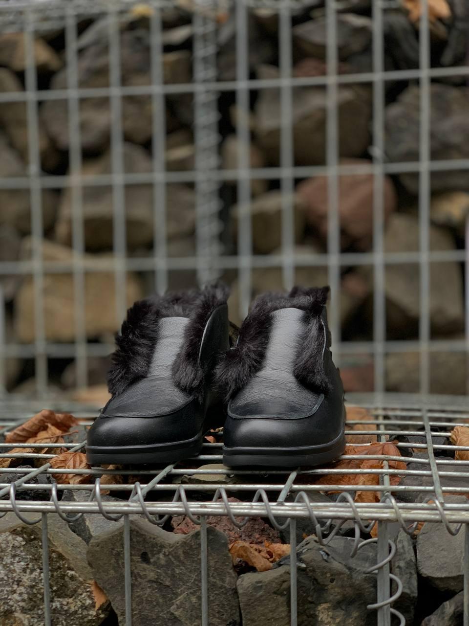 NoName Open walk loafer black leather