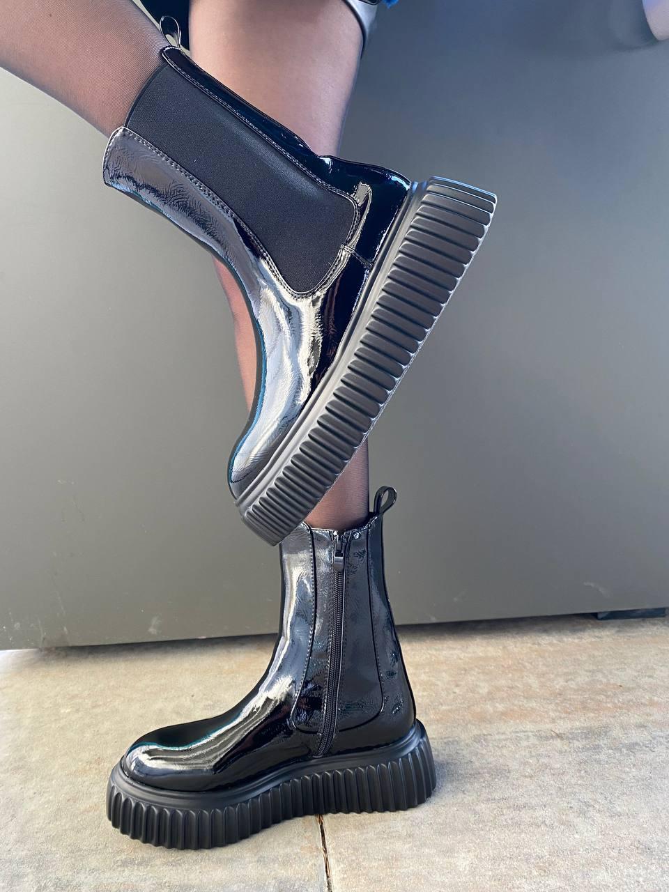 NoName Chelsea Black Patent