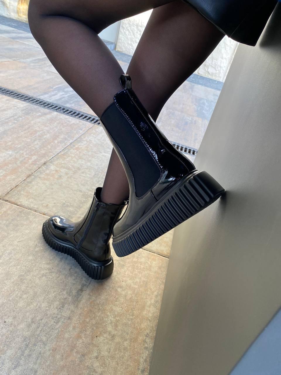 NoName Chelsea Black Patent