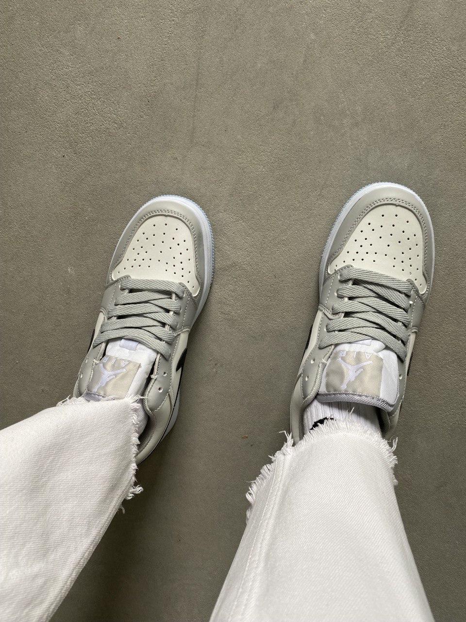 Nike Air Jordan 1 Low White Grey