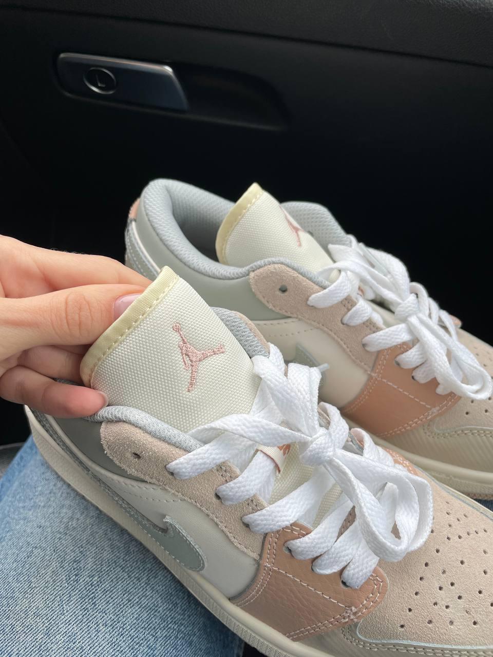 Nike Air Jordan 1 Low Beige Grey