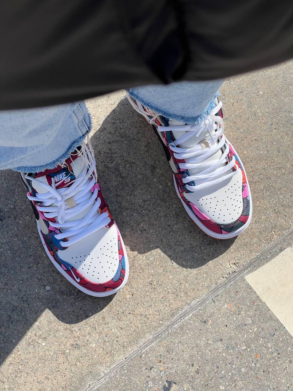 Nike Dunk Low Abstract Art