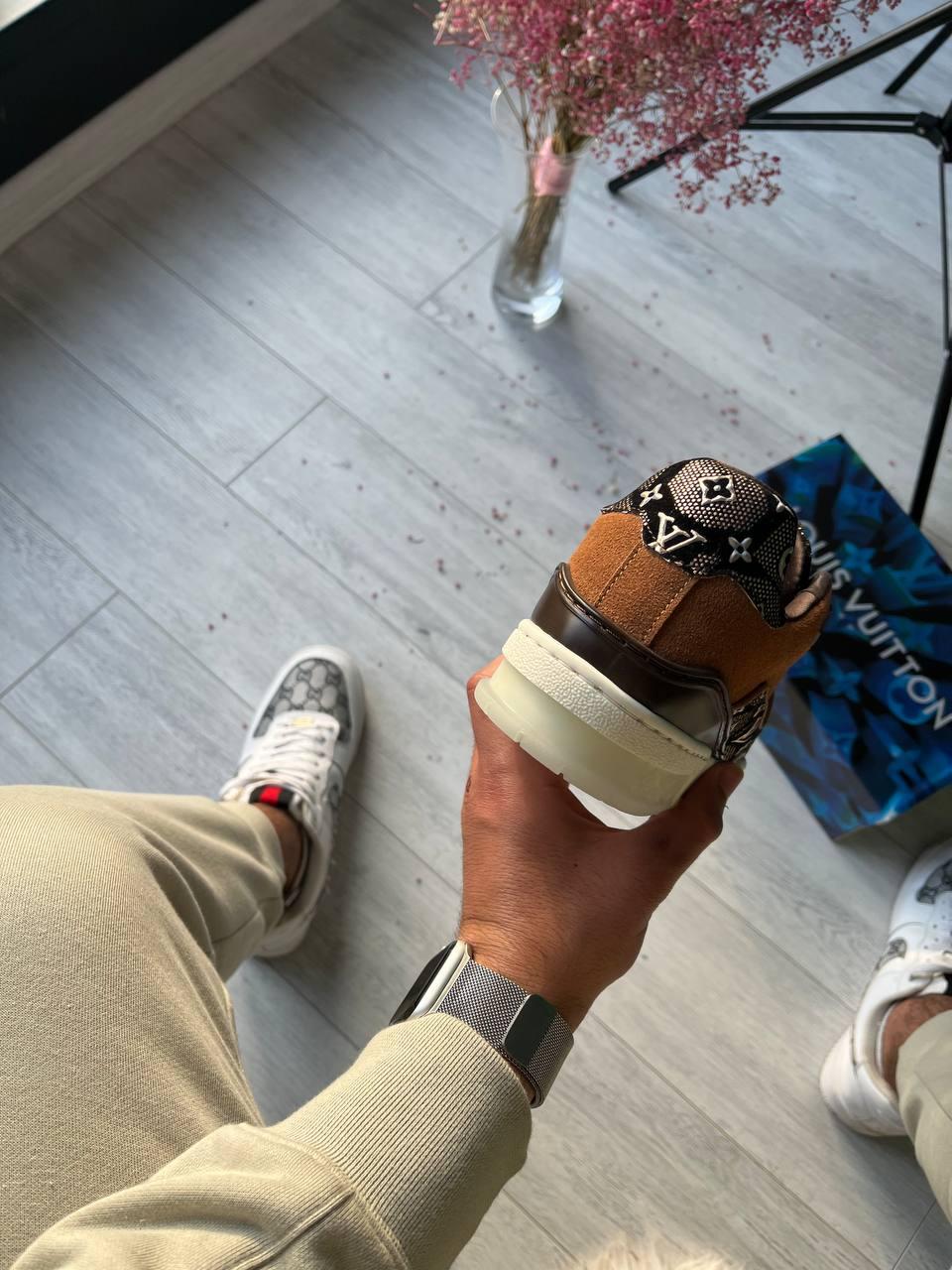 Louis Vuitton Trainer Brown