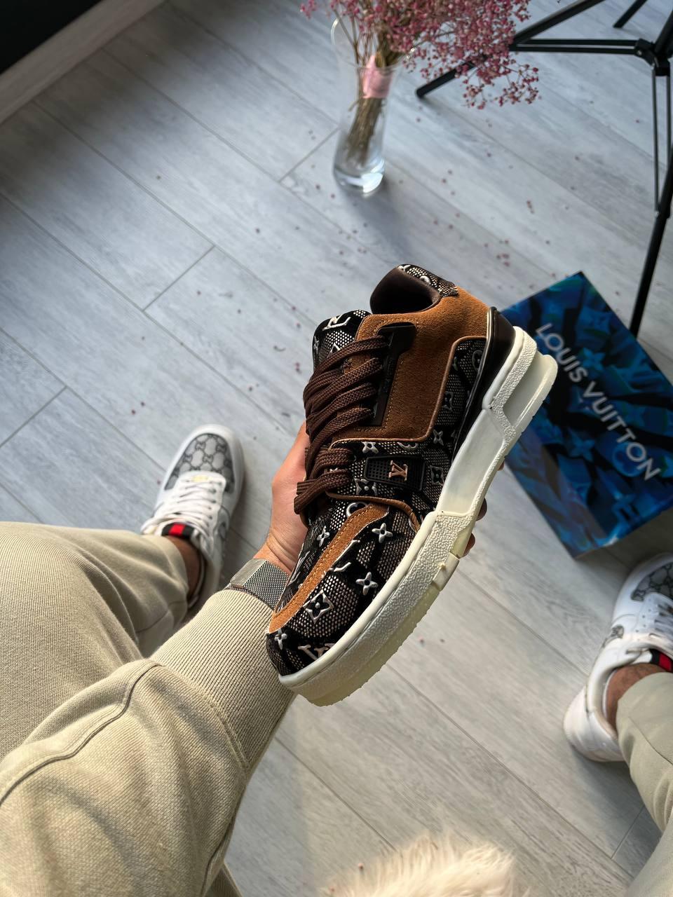 Louis Vuitton Trainer Brown
