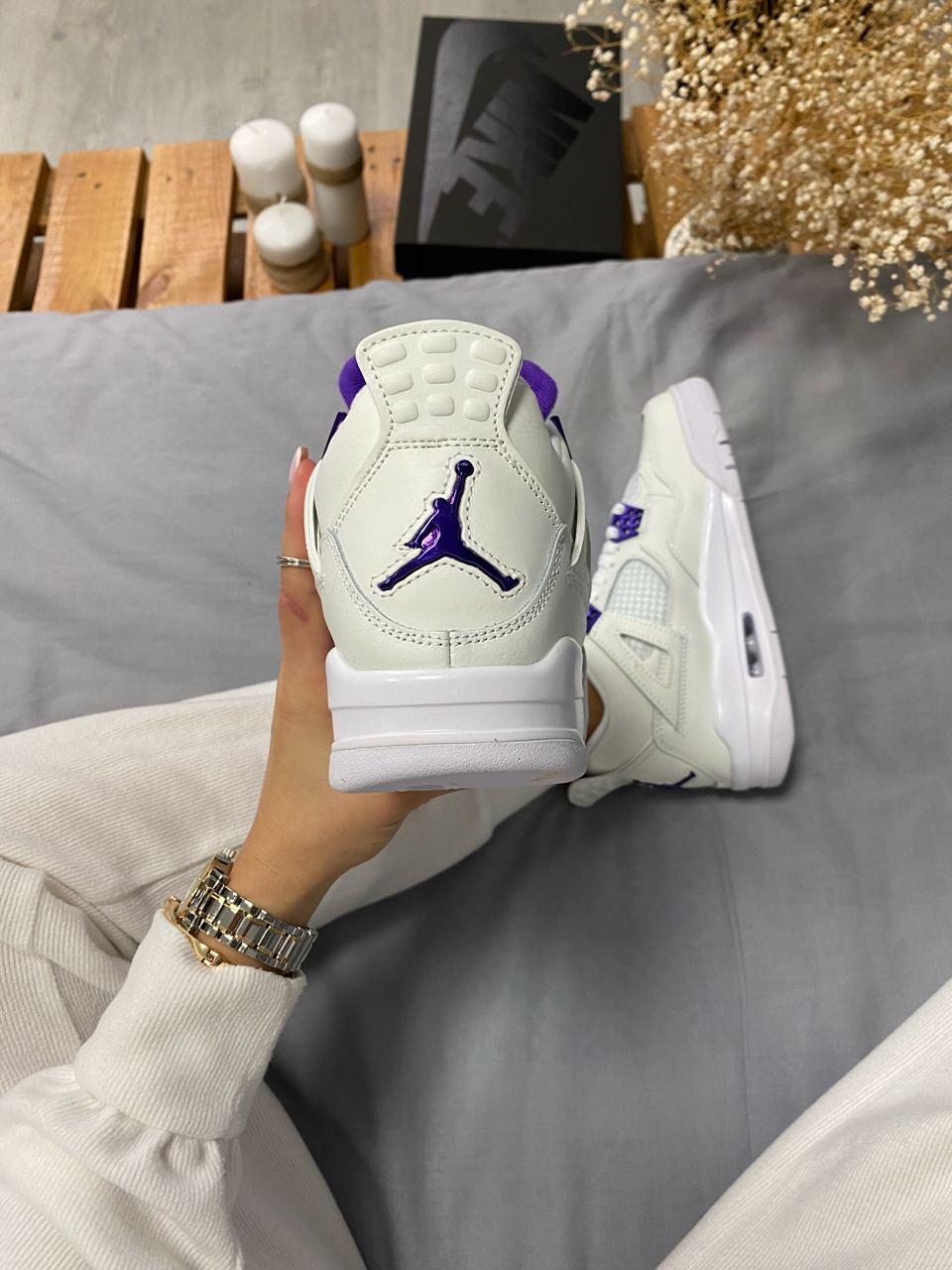 Nike Air Jordan 4 Retro Metallic Purple