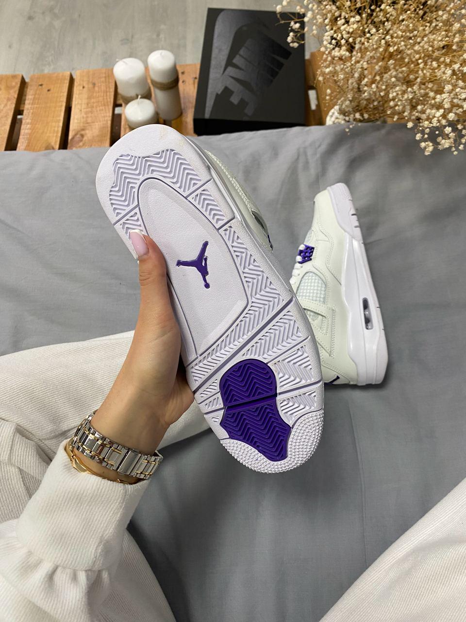 Nike Air Jordan 4 Retro Metallic Purple