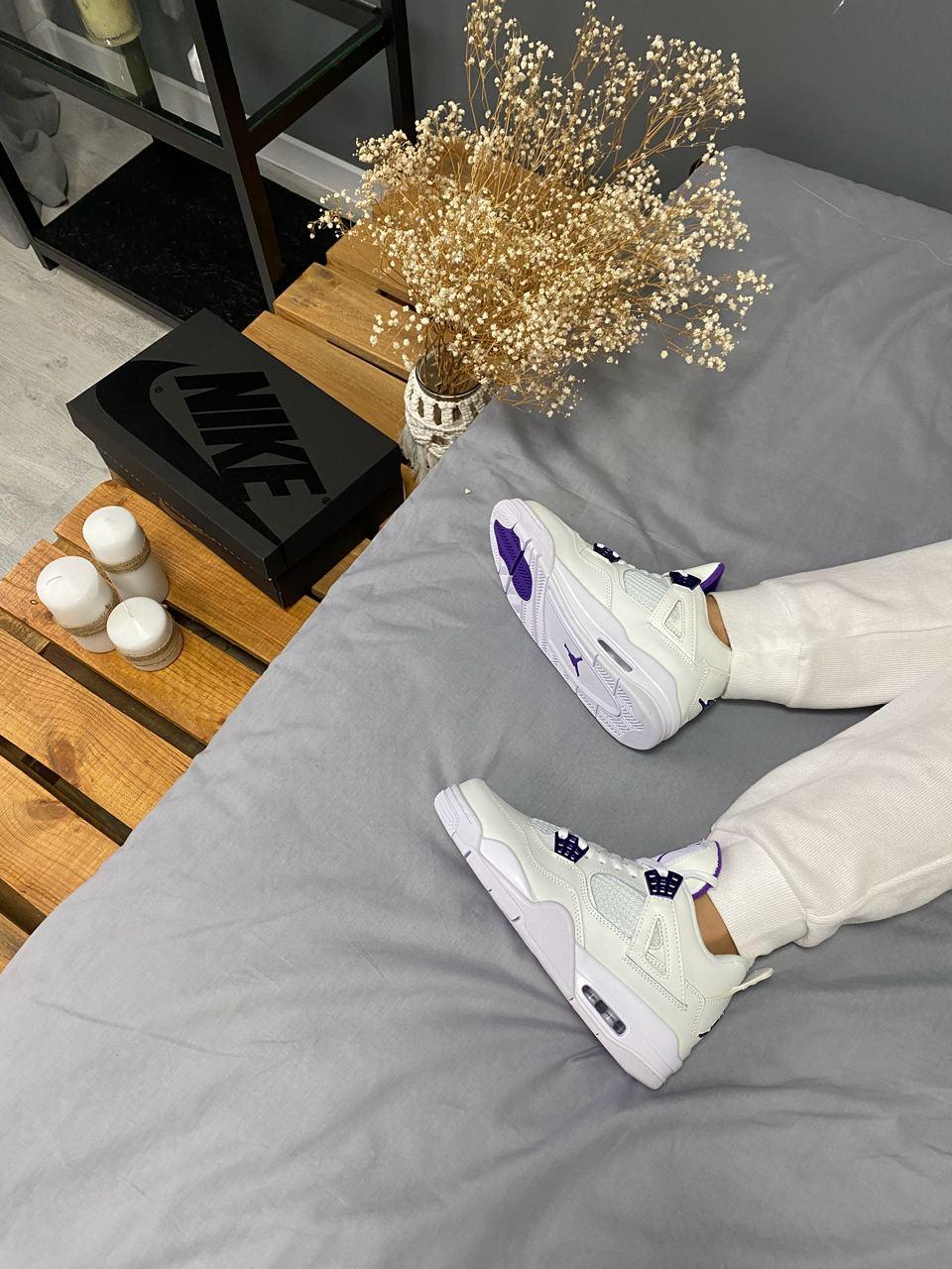 Nike Air Jordan 4 Retro Metallic Purple