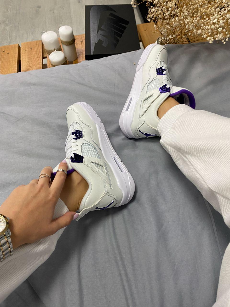 Nike Air Jordan 4 Retro Metallic Purple