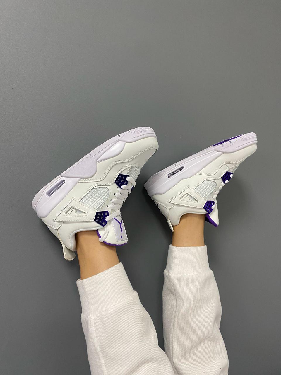 Nike Air Jordan 4 Retro Metallic Purple