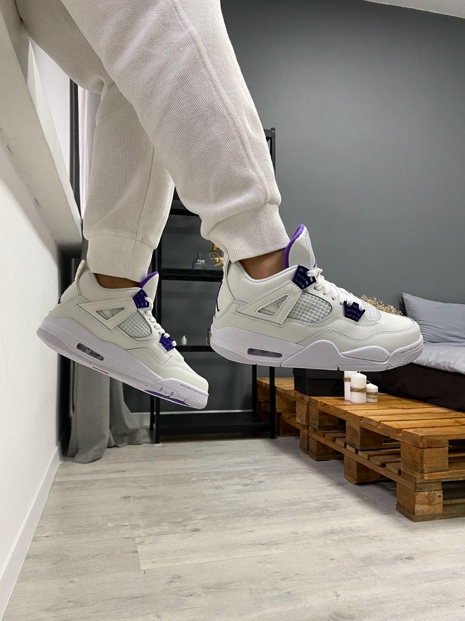 Nike Air Jordan 4 Retro Metallic Purple