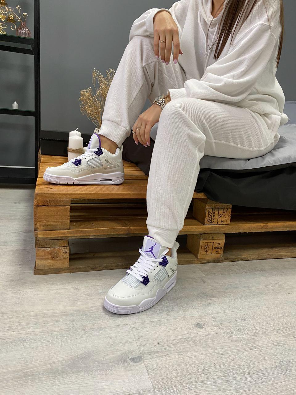 Nike Air Jordan 4 Retro Metallic Purple