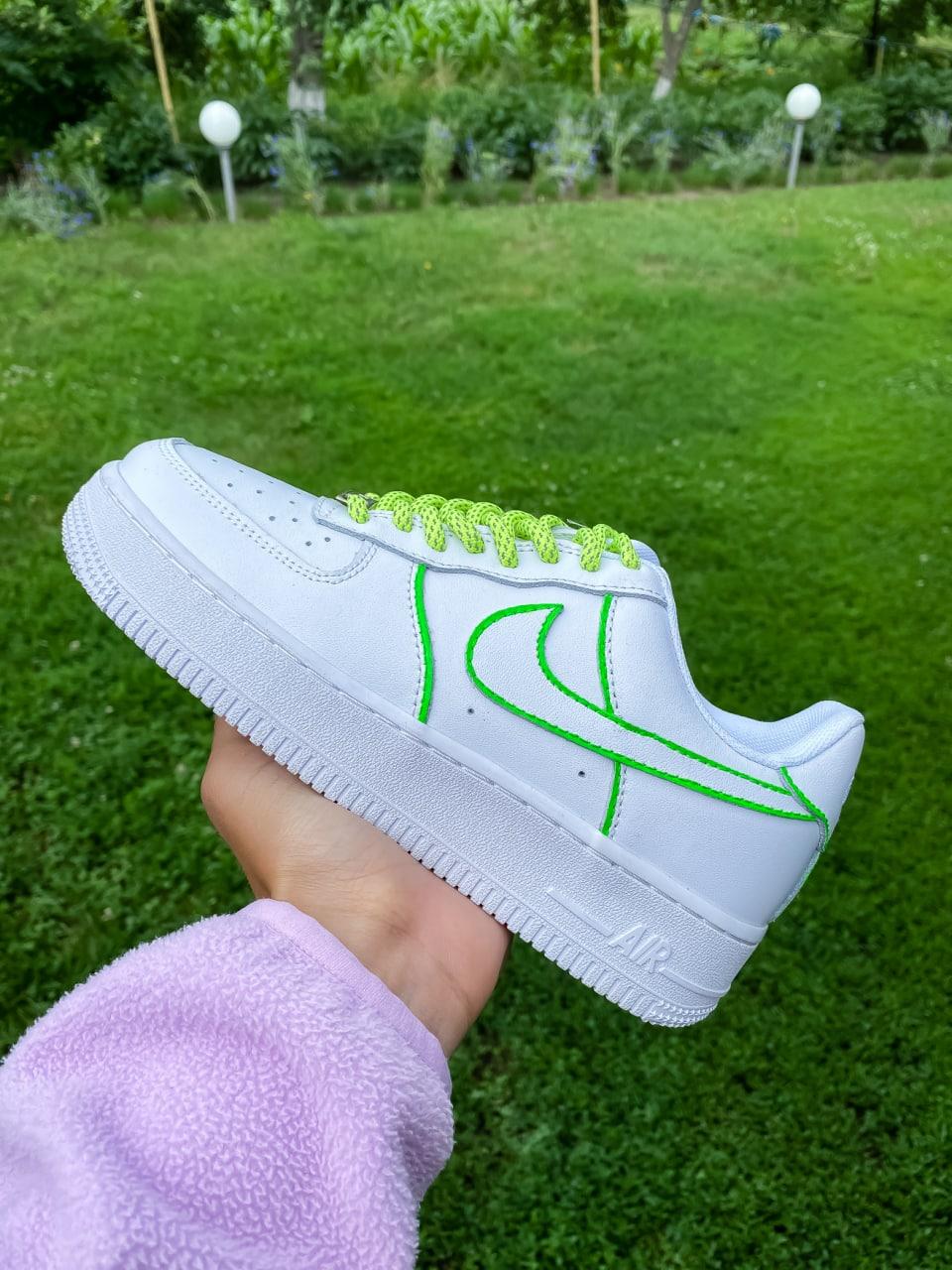 Nike Air Force 1 Low White Green