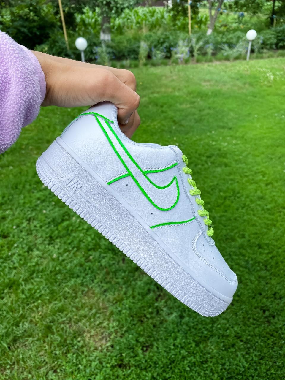 Nike Air Force 1 Low White Green