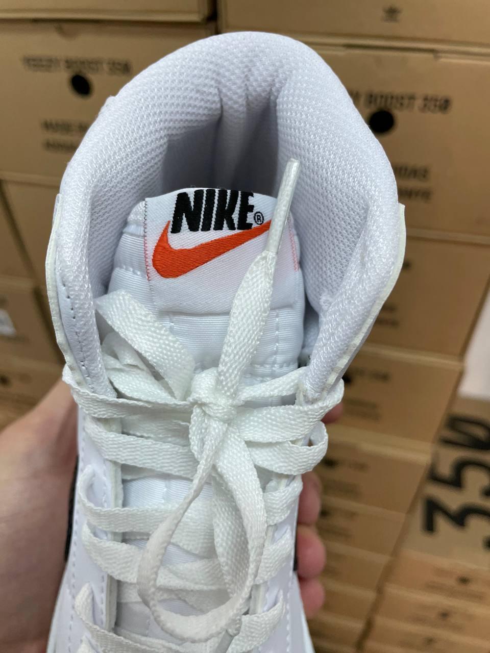 Nike Blazer High Black White v2