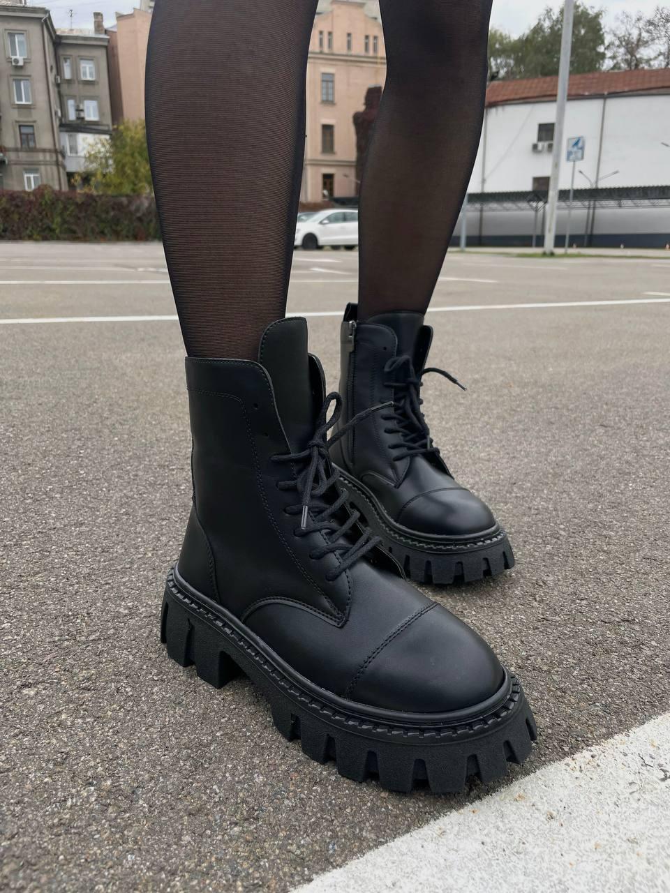 No Brand Boots Black Fur